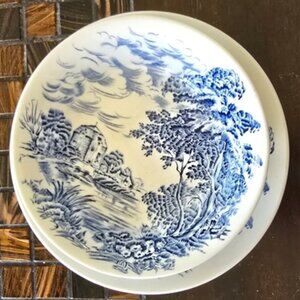 Vintage Wedgewood China Saucer & Bowl - 2 Pieces